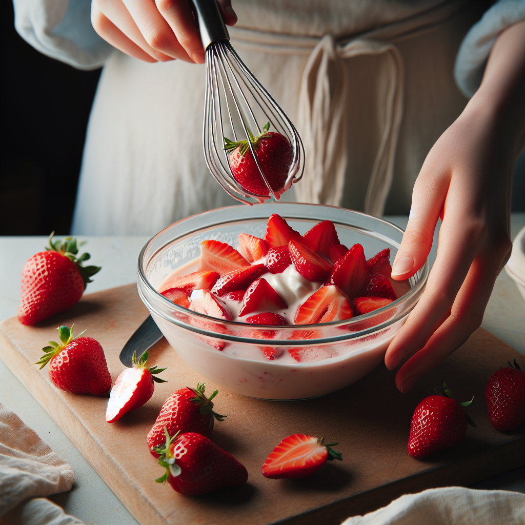 Un Délice Sucré Sans Gluten à la Fraise