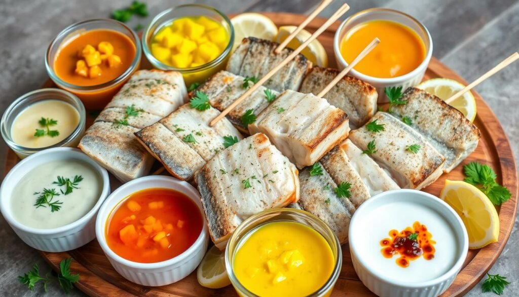 sauces accompagner brochettes de poisson